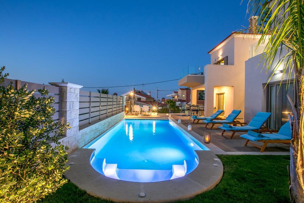 Superior Villa Marina Mare Sauna Hammam Nea Kydonia Dış mekan fotoğraf