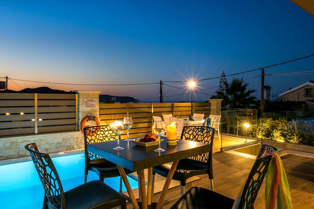 Superior Villa Marina Mare Sauna Hammam Nea Kydonia Dış mekan fotoğraf