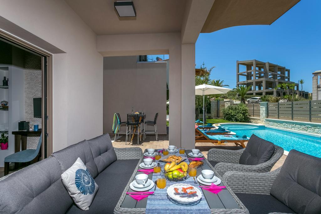 Superior Villa Marina Mare Sauna Hammam Nea Kydonia Dış mekan fotoğraf